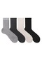 Ozzy Socks Kışlık Dayanıklı Topuk ve Burun Kadın Havlu Soket Çorap 4'lü