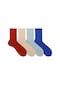 Ozzy Socks Kadın Kışlık Dayanıklı Topuk ve Burun Havlu Soket Çorap - 4 Çift