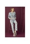 Kadın Kışlık Polar Peluşlu Pijama Takımı Welsoft Waynap  91246 - Açık Mavi