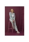 Kadın Kışlık Polar Peluşlu Pijama Takımı Welsoft Waynap 91246 - Açık Mavi