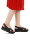 Woggo Kemerli Kadın Sandalet Ayakkabı Ary 07 915 Siyah