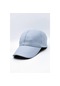 Mavi Deri Kadın Kep Şapka Mavi Standart