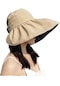 Oloey Kadın Katlanabilir Boş Üst Güneş Şapkası