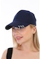 Unisex Piercing Lacivert Şapka