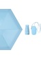 Kadın Şık Taşınabilir Güneş Koruma Şemsiyesi - Mavi - Wr0411301