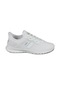 Jump 24853 Beyaz - Gümüş Rengi Kadın Sneaker Günlük Spor Ayakkabı