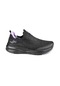 Jump 27381 Slip-On Siyah - Lila Kadın Sneaker Günlük Spor Ayakkabı