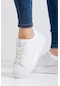 Devida Merga Serisi Kadın Rahat Spor Ayakkabı Beyaz