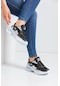 Devida Lacerta Serisi Kadın Spor Ayakkabı Siyah - Mavi
