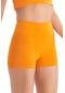 Josejuan Kadın Mini Spor Şort Tayt Yüksek Bel Sıkılaştırıcı 7400-turuncu