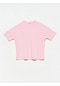 3683 Basic T-Shirt-Açık Pembe - 499683482