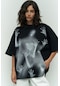 Ghost Siyah Oversize T-shirt Siyah