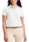 Kadın Polo Yaka Beyaz Tişörtler