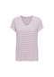 Only Bayan T Shirt 15319825 Pembe-beyaz