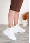 Ayakland Acr 123 İçi Termal Kürklü Kadın Bot Ayakkabı Beyaz