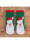 Ikkb Marka Yeni Bebek Çocuk Noel Çorapları Dolum Kız Noel Beyaz