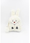 039 3000 Beyaz Peluş Tavşan Çocuk Sırt Çantası