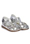 Kiko Şb 2262-71 Orto Pedik Kız Çocuk Bebe Sandalet Terlik Gümüş Gümüş