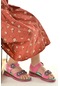 Kiko Şb 2459-68 Orto Pedik Kız Çocuk Sandalet Terlik Fuşya Fuşya