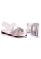 Kiko Şb 2687-91 Orto Pedik Kız Çocuk Bebe Sandalet Terlik Beyaz - (479422225)