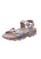 Superfit 1-000127 Kız Çocuk Gümüş Mantar Sandalet