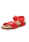 Superfit 6-00118 Kız Çocuk Kırmızı Mantar Sandalet
