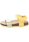 Superfit Fussbett Kız Çocuk Sarı Mantar Tabanlı Sandalet 000123-6000