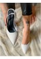 İrmona Berir Beyaz Bantlı Topuklu Ayakkabı