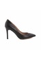 Kemal Tanca Deri Stiletto Kadın Klasik Ayakkabı 21761 Siyah