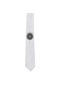 Deepsea Beyaz Saten Mendilsiz Erkek Kravat 2107511 Beyaz-Standart