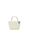 Bagmori Tasarım Nakışlı Mini Çanta Beyaz