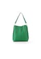 Chris Yeşil Kadın Üç Bölmeli Mıknatıs Detaylı Çanta Yeşil