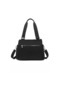 Smart Bags 1125 Krınkle Kumaş Omuz Çantası (Siyah) Siyah