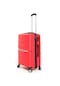 Gbag Orta Boy Pp Kırılmaz Silikon Valiz, Plastik Bavul Kırmızı