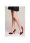 Fox Shoes Bordo Kadın Topuklu Ayakkabı 8922151902