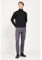 AC&Co / Altınyıldız Classics Erkek Antrasıt Slim Fit Dar Kesim 5 Cep Pamuklu Esnek Pantolon Antrasit