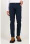 AC&Co / Altınyıldız Classics Erkek Lacı Slim Fit Dar Kesim 5 Cep Pamuklu Esnek Pantolon Lacivert