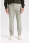 DeFacto Regular Fit Normal Kesim Yazlık Düz Paça Chino Kanvas Pantolon D7349AX25SPKH475