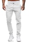 Luteshı Erkek Slim Fit Günlük Pantolon - Beyaz