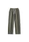 Luteshı Retro Bol Düz Paça Pantolon - Yeşil