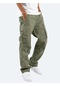Yazlık Erkek İpli Çok Cepli Günlük Pantolon - Yeşil