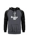 Adrenaline Mob Guitar Gri Reglan Kol Unisex Sweatshirt Hoodie Gri