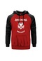 Airbourne Boneshaker Kırmızı Reglan Kol Unisex Sweatshirt Kırmızı