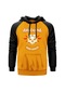 Airbourne Boneshaker Sarı Reglan Kol Kapşonlu Unisex Sweatshirt Sarı