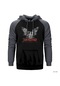 Alter Bridge Blackbird Gri Reglan Kol Kapşonlu Sweatshirt Gri (509956321)