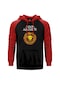 Amon Amarth Skull Kırmızı Reglan Kol Kapşonlu Sweatshirt Kırmızı (551192492) Kırmızı