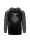 Arcade Fire Reflektor Gri Reglan Kol Kapşonlu Sweatshirt Gri (556065529)