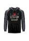 Arch Enemy War Eternal Gri Reglan Kol Kapşonlu Sweatshirt Gri (528662304) Gri