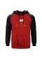 Arctic Monkeys Girl Kırmızı Reglan Kol Kapşonlu Sweatshirt Kırmızı (551880394)