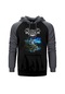 Arkona Yav Gri Reglan Kol Kapşonlu Sweatshirt Gri (556065477) Gri